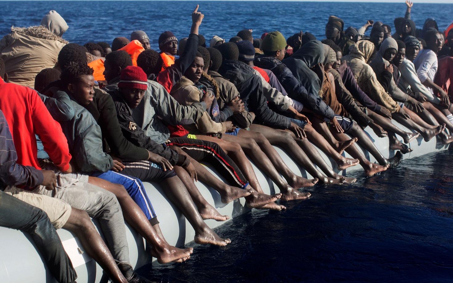 195 Sahara-taguse Aafrika migranti Vahemerel.