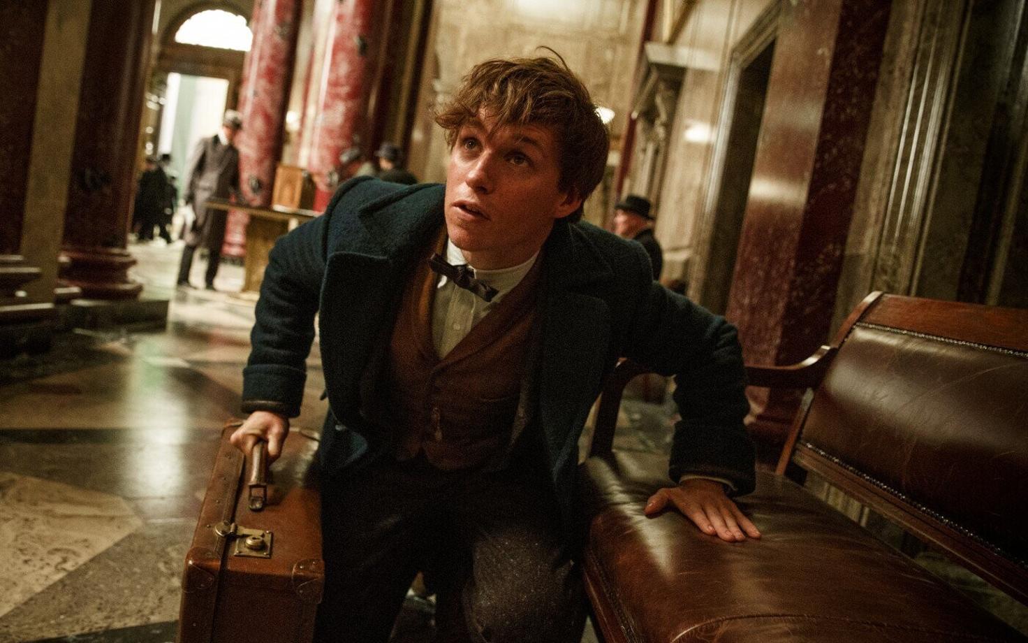 Eddie Redmayne Newt Scamanderi rollis