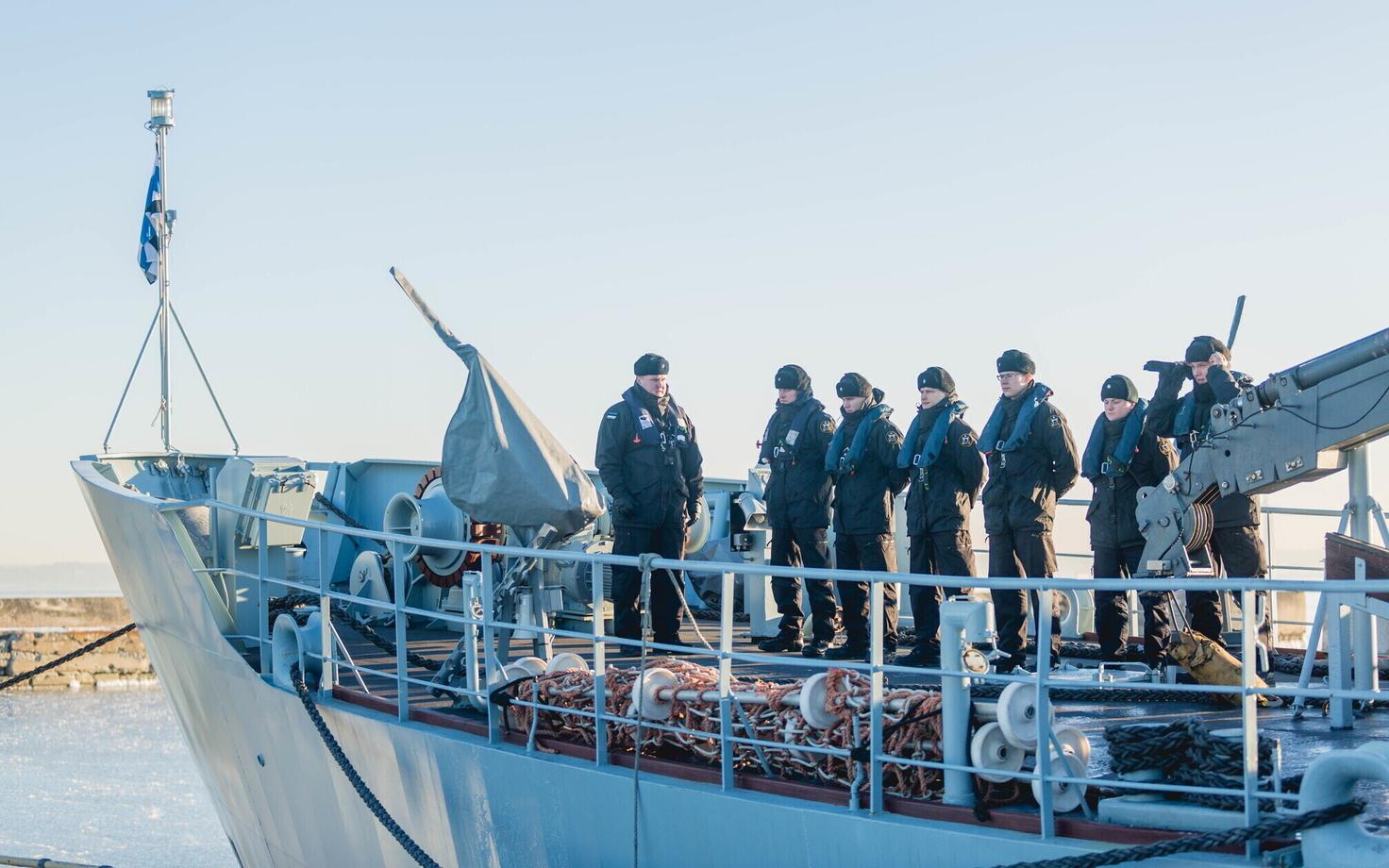 Eesti mereväe staabi- ja toetuslaev Wambola saab NATO miinitõrjegrupi lipulaev.