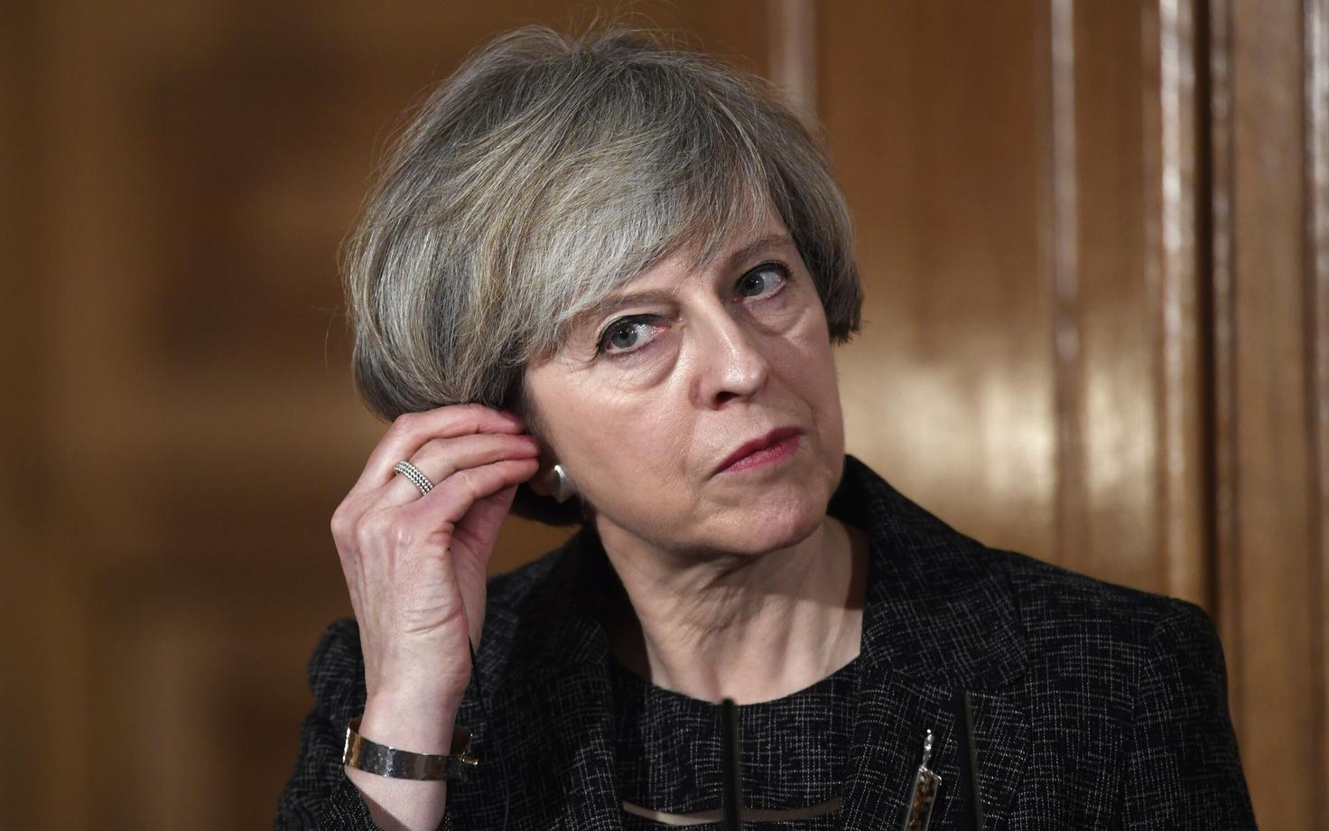 Suurbritannia peaminister Theresa May.