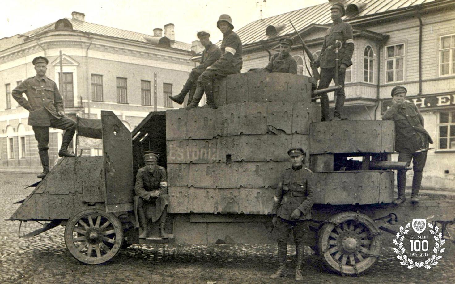Soomusauto Estonia.