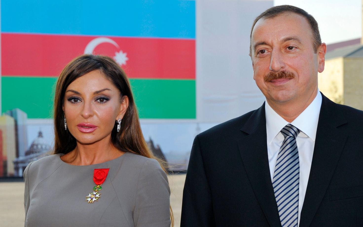 Mehriban Alijeva ning president Ilham Alijev 2011. aastal.
