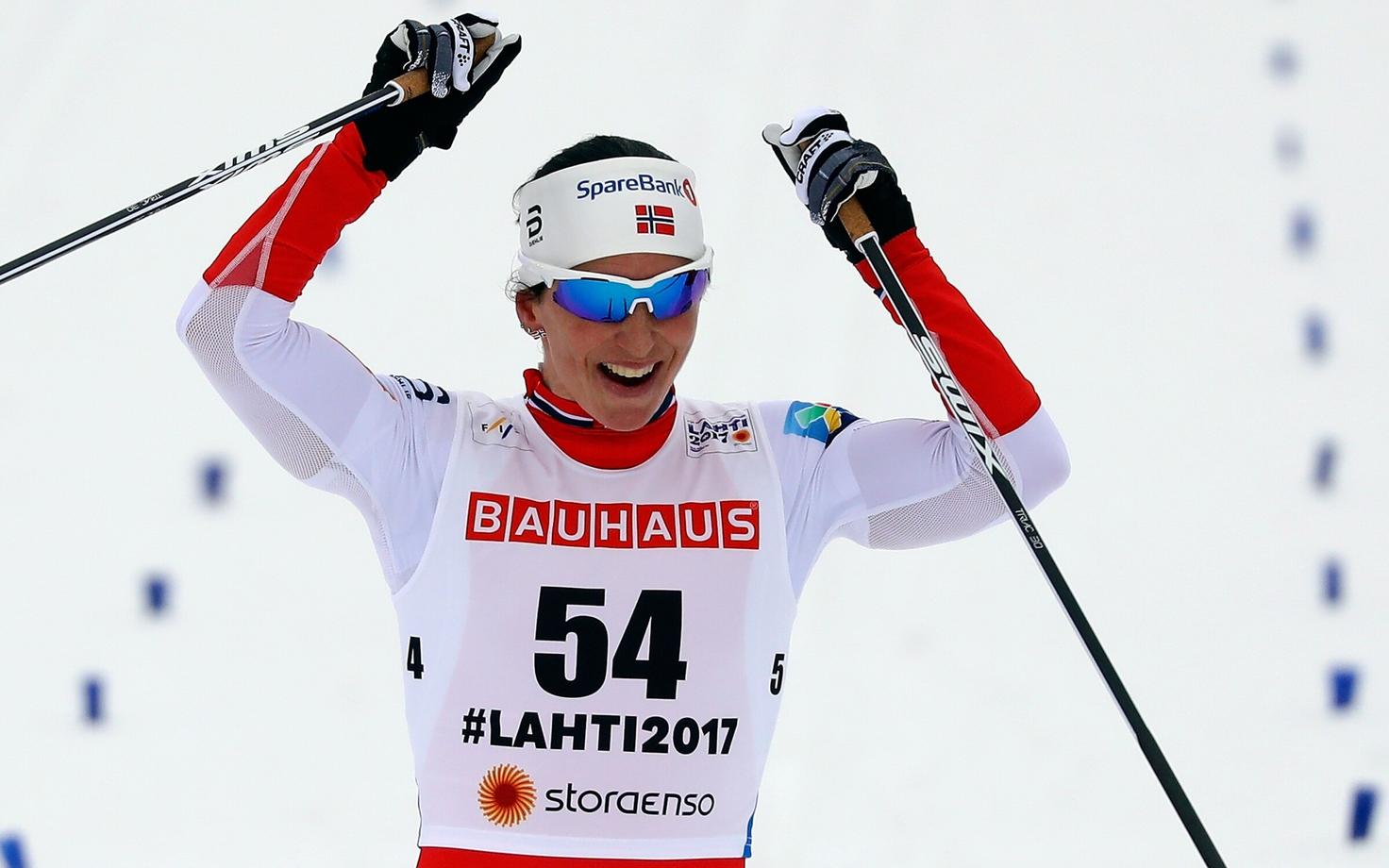 Марит Бьорген на этом чемпионате мира нет равных.