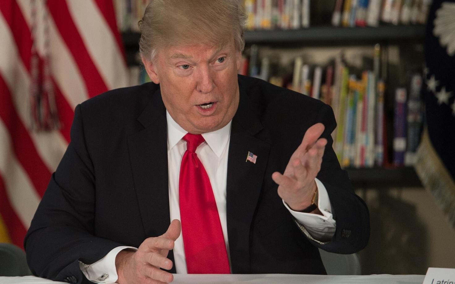 USA president Donald Trump.