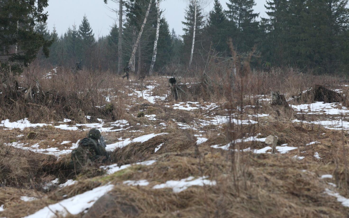 Kaitseväe õppus. Illustratiivne foto.