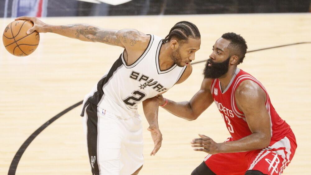 Kawhi Leonard ja James Harden