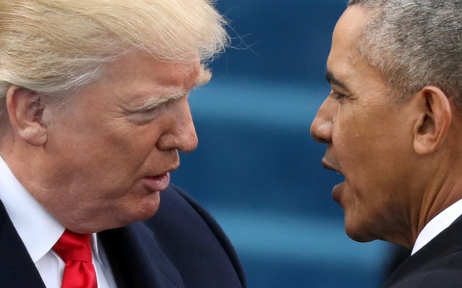 Trump ja Obama 20. jaanuaril ehk Trumpi ametisse asumise päeval.