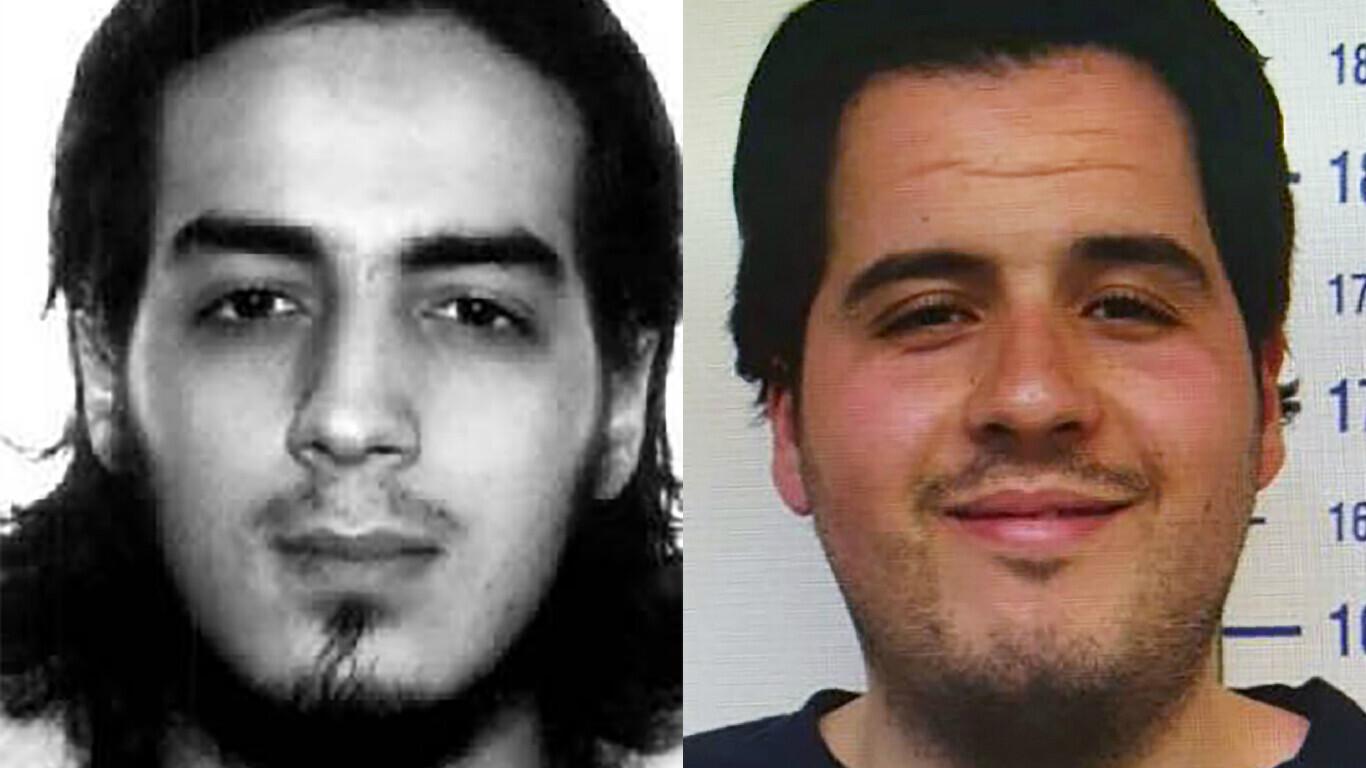 Najim Laachraoui (vasakul) ja Ibrahim El Bakraoui.