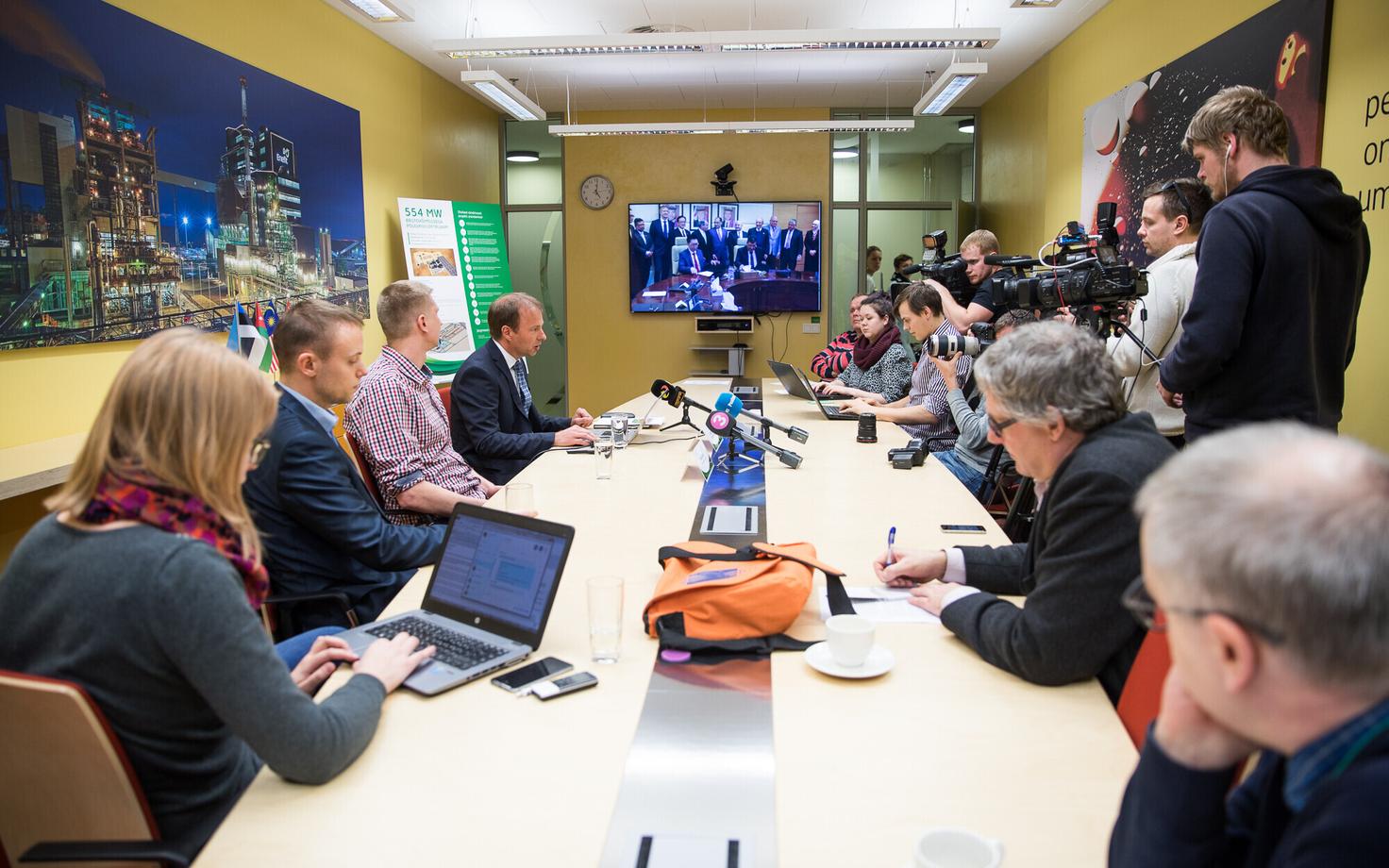 Eesti Energia pressikonverents
