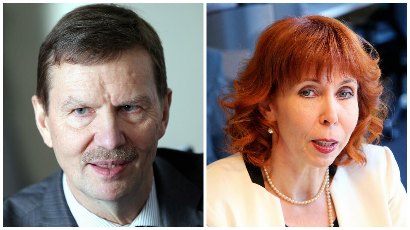 Volli Kalm ja Margit Sutrop.