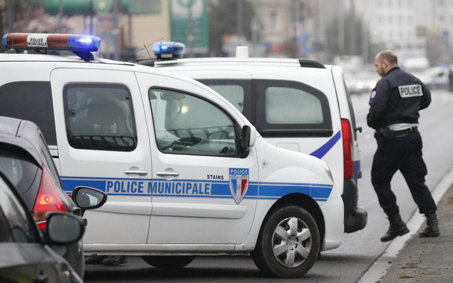 Politseiauto Prantsusmaal.
