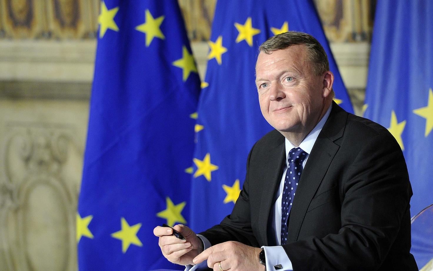 Taani peaminister Lars Løkke Rasmussen.