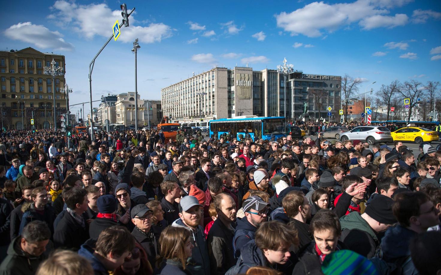 Митинг в Москве