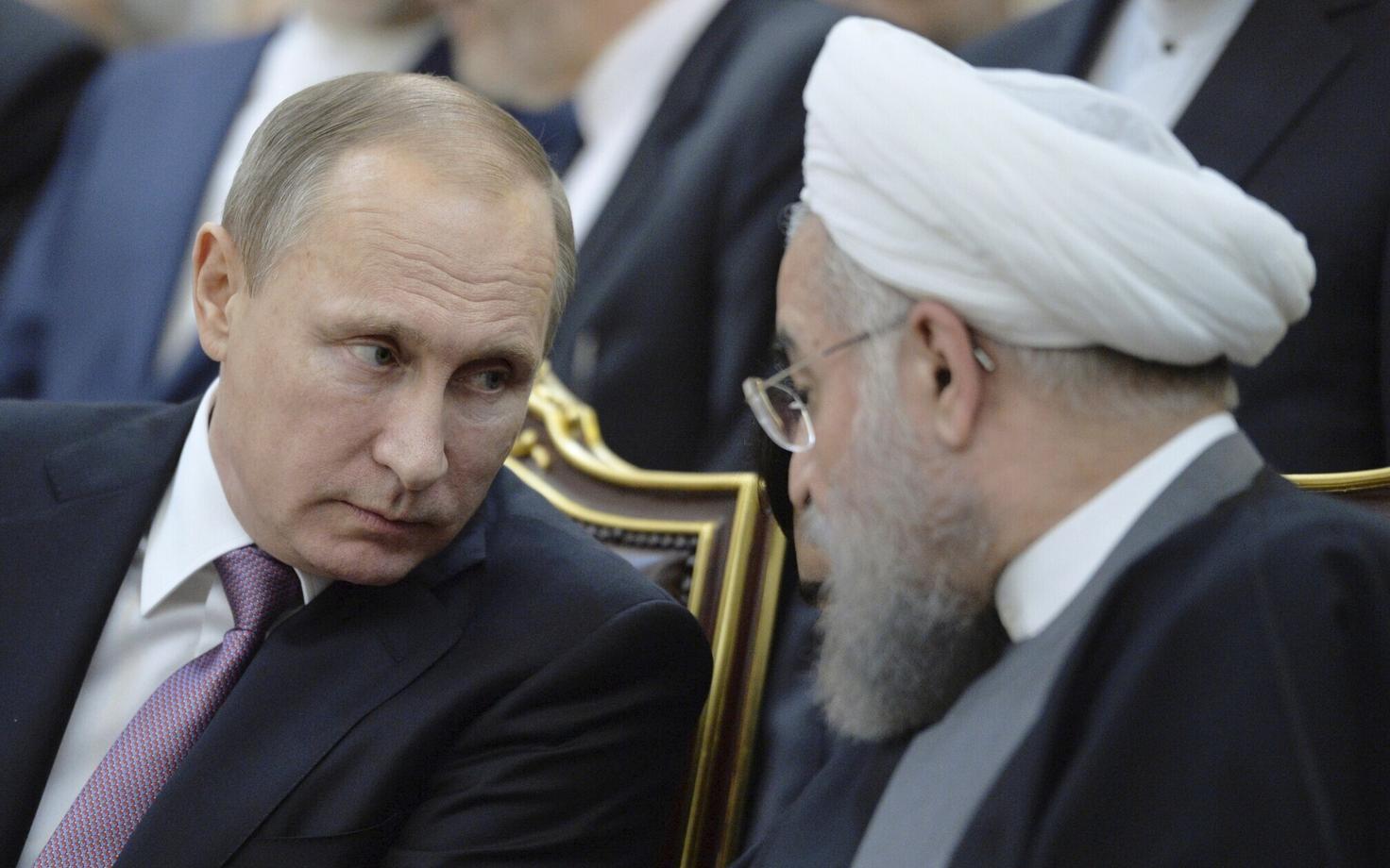 Vladimir Putin ja Hassan Rouhani kaks aastat tagasi Teheranis.