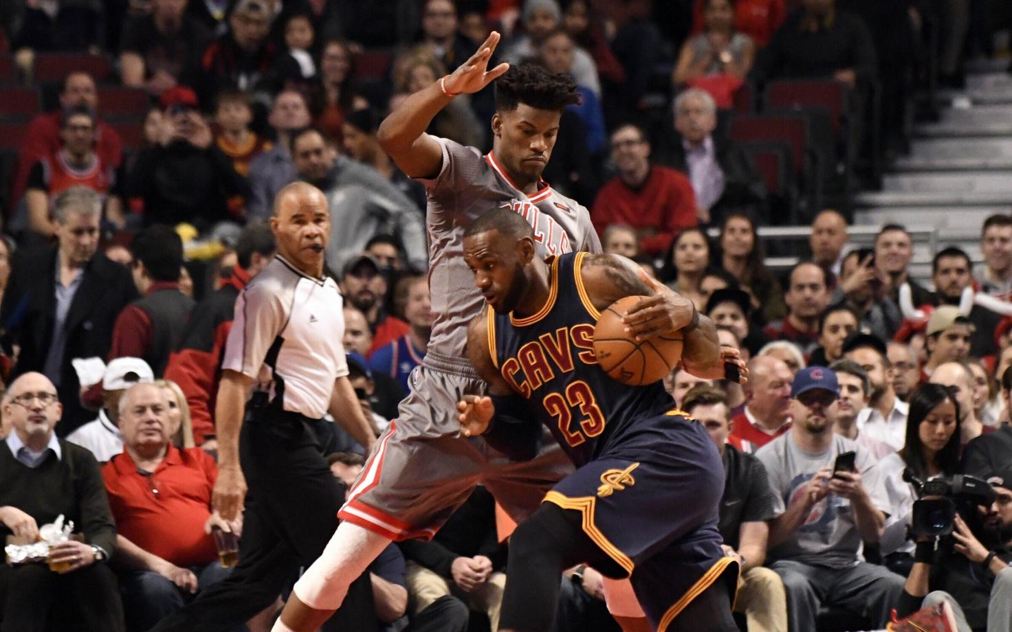 LeBron James ja Jimmy Butler