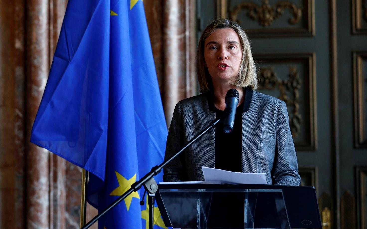 ELi välispoliitika esindaja Federica Mogherini.