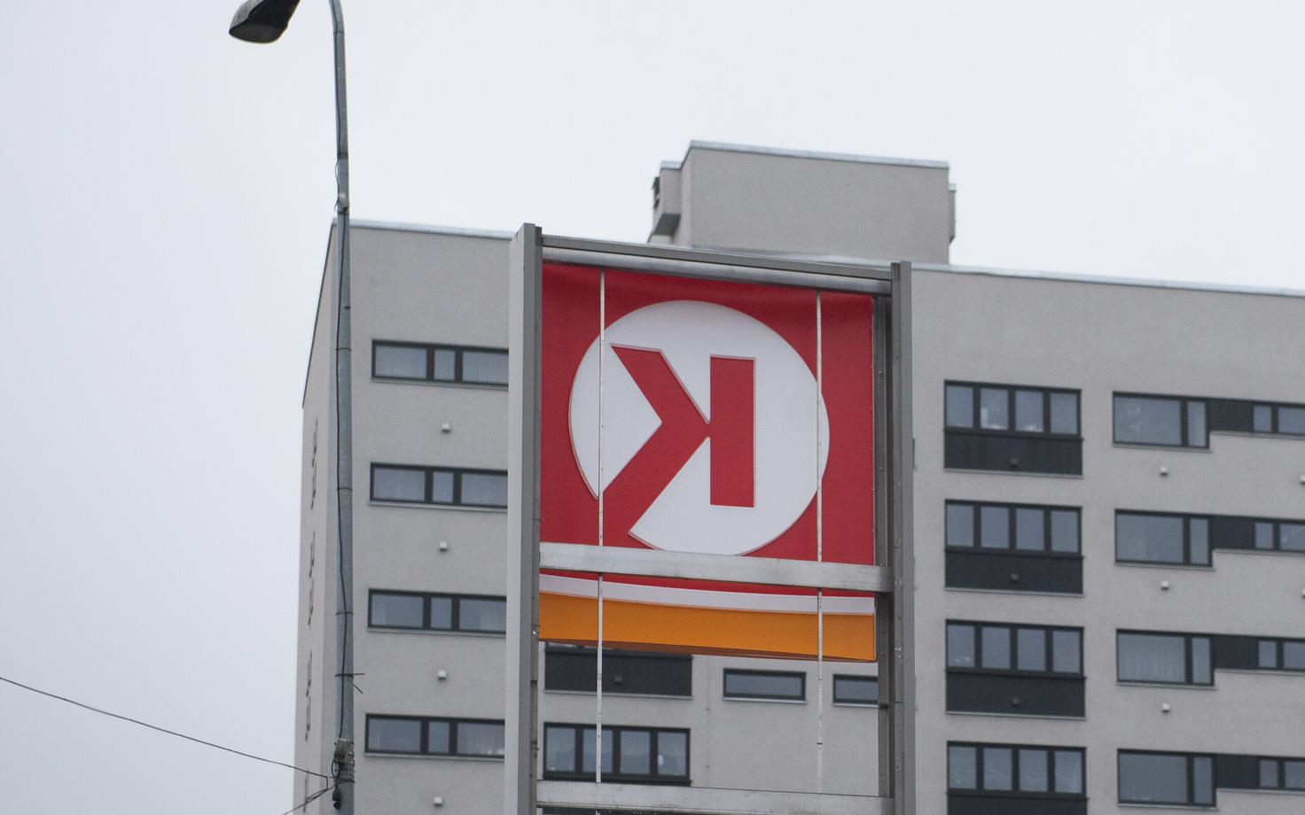 Circle K reklaam Mustamäel.