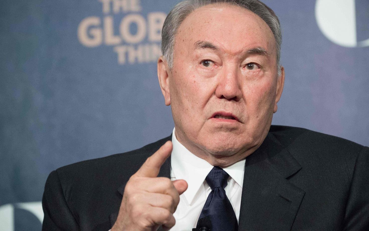 Kasahstani president Nursultan Nazarbajev.