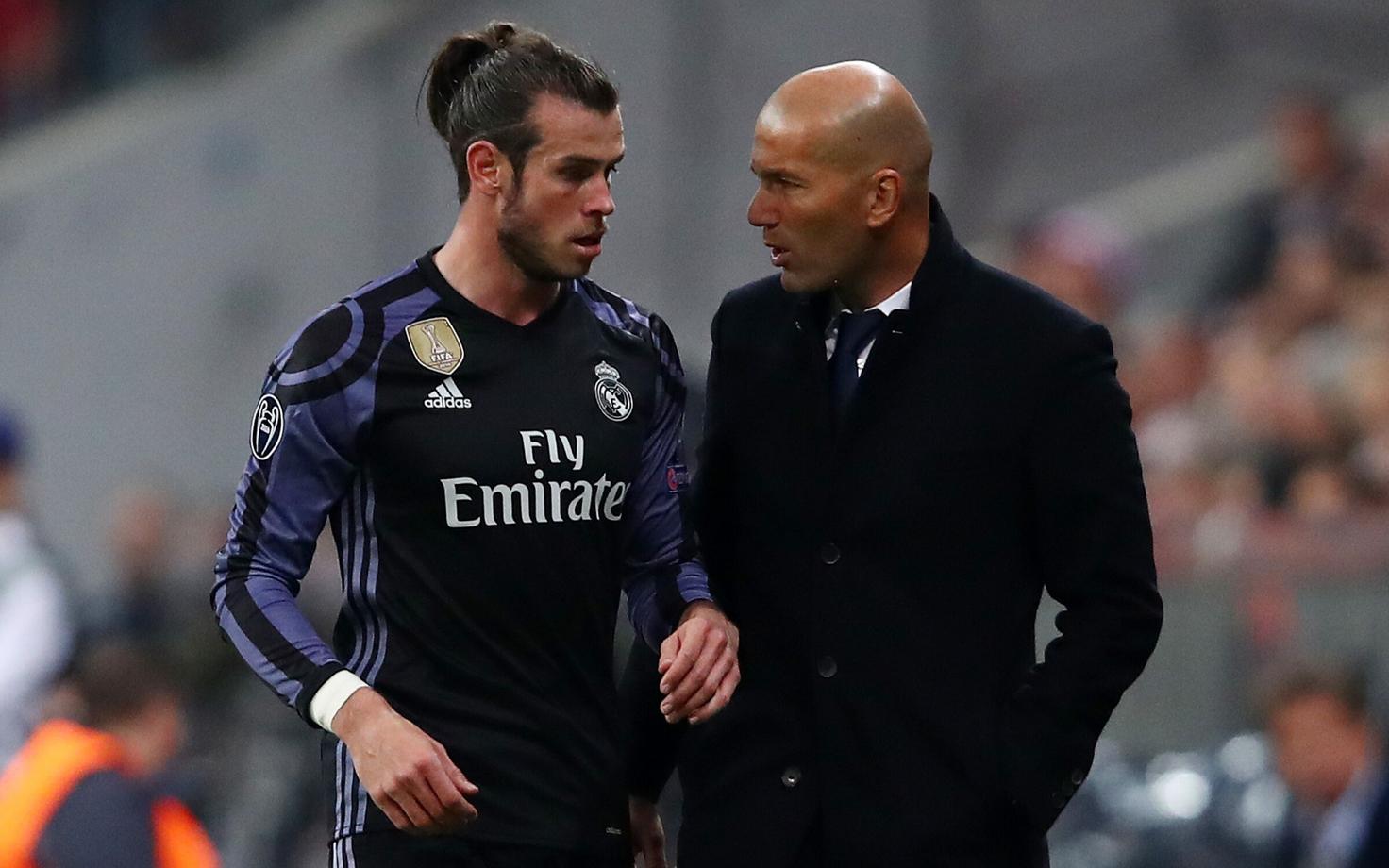 Gareth Bale, Zinedine Zidane