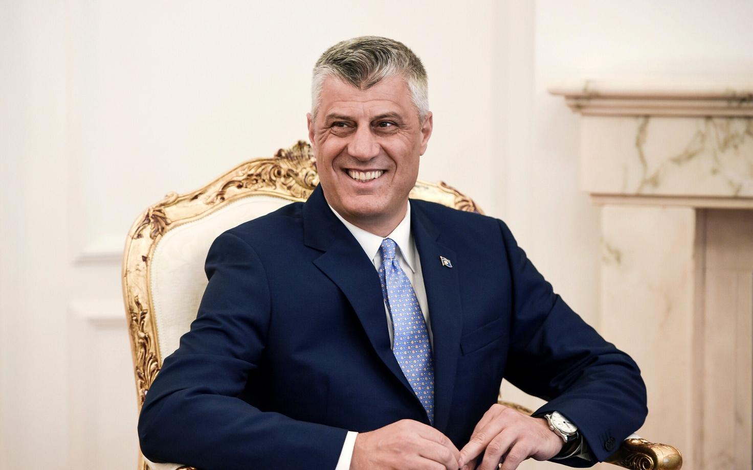Президент Косово Хашим Тачи.