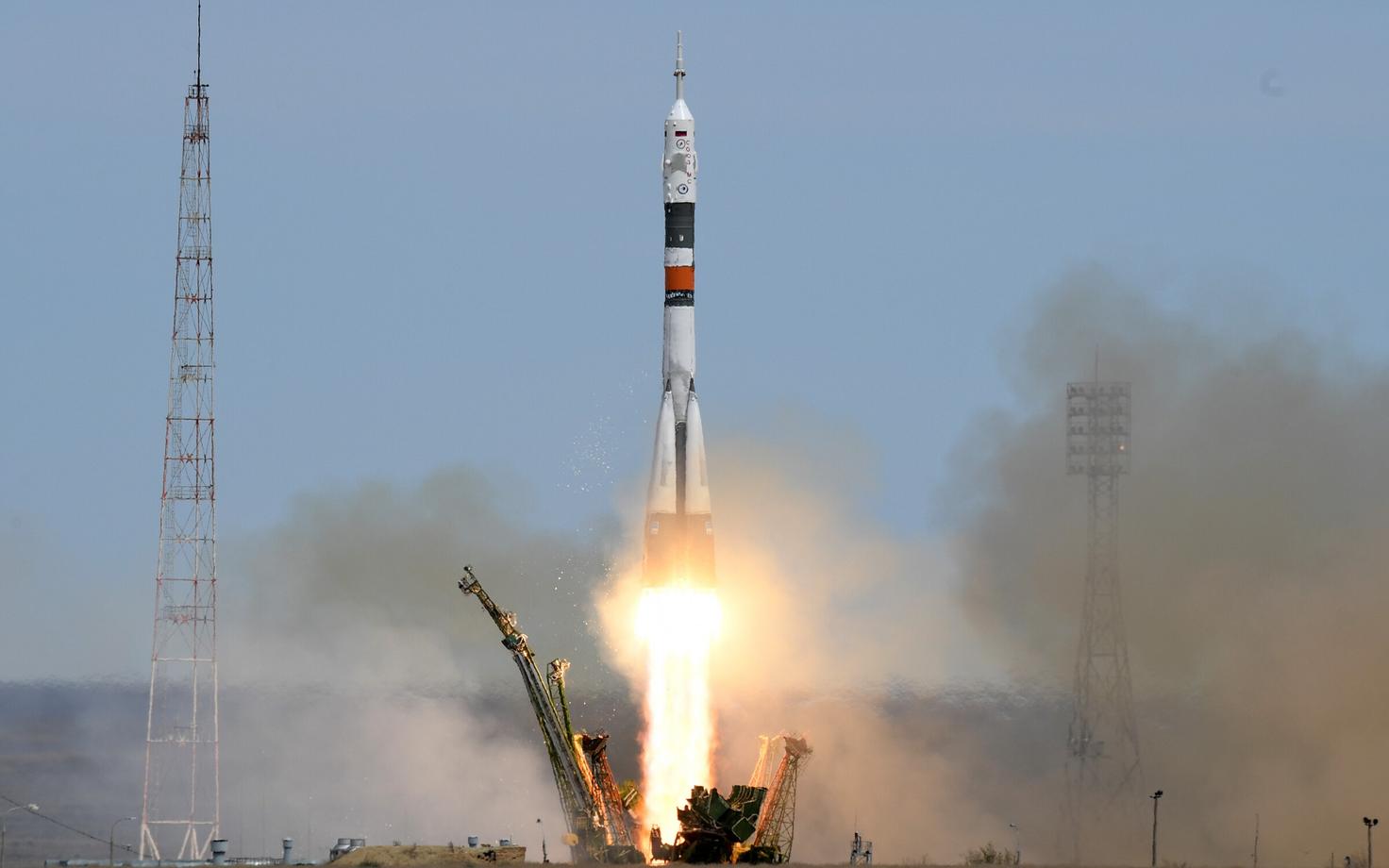 Старт российского космического корабля