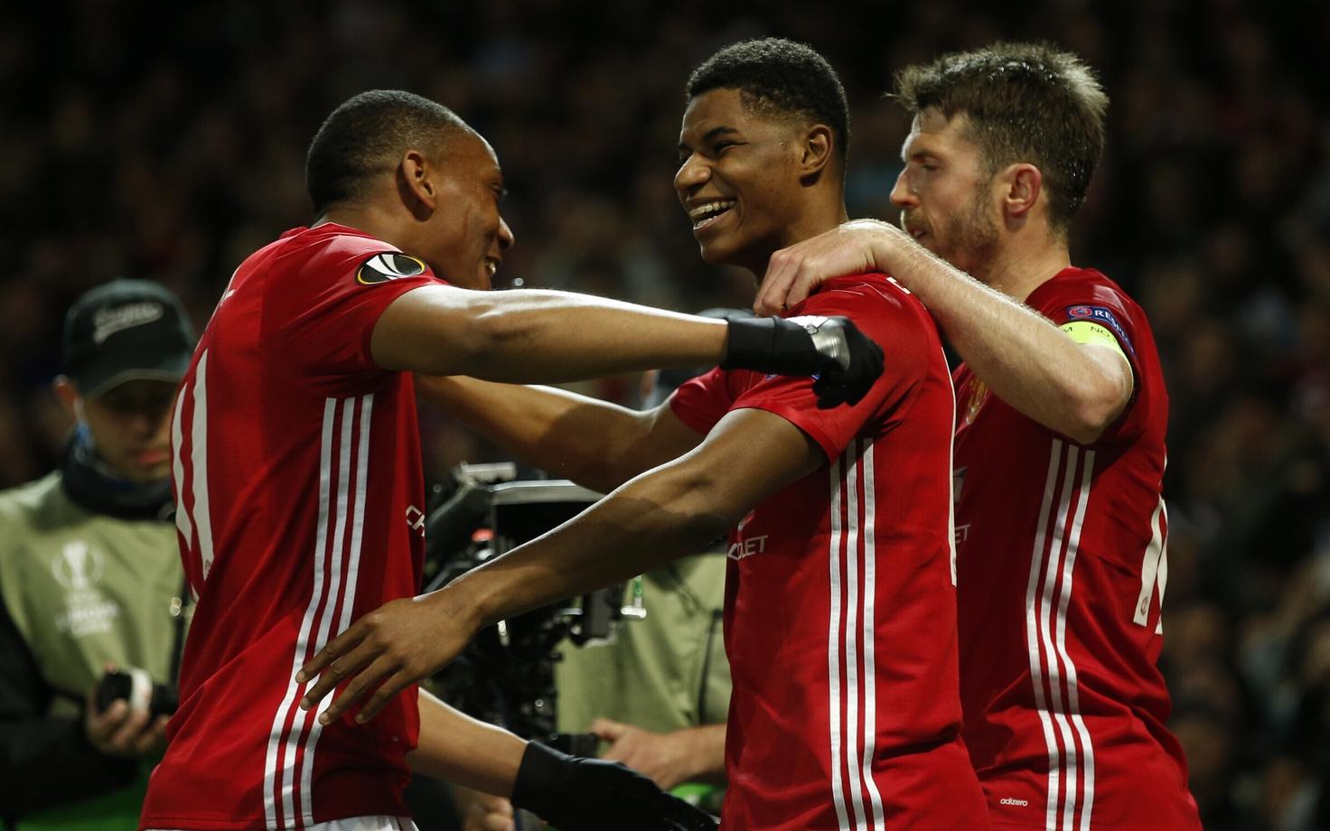 Manchester United, keskel Marcus Rashford