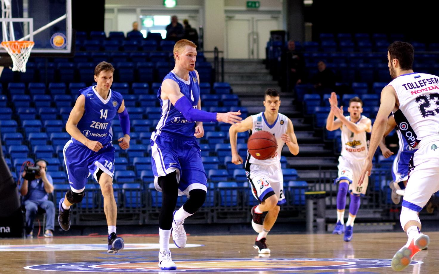 BC Kalev/Cramo - Peterburi Zeniit / Aaron White