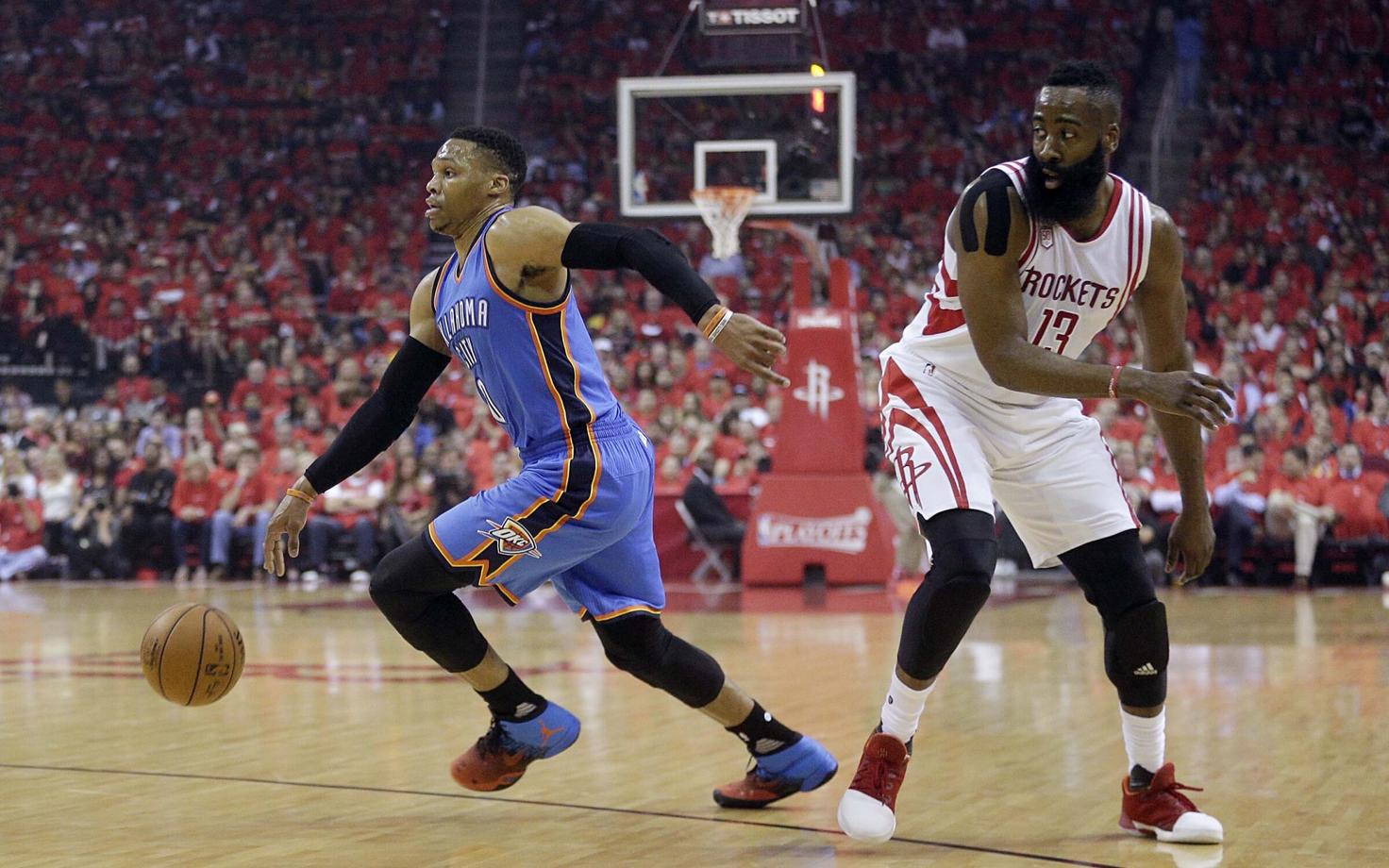 Russell Westbrook ja James Harden