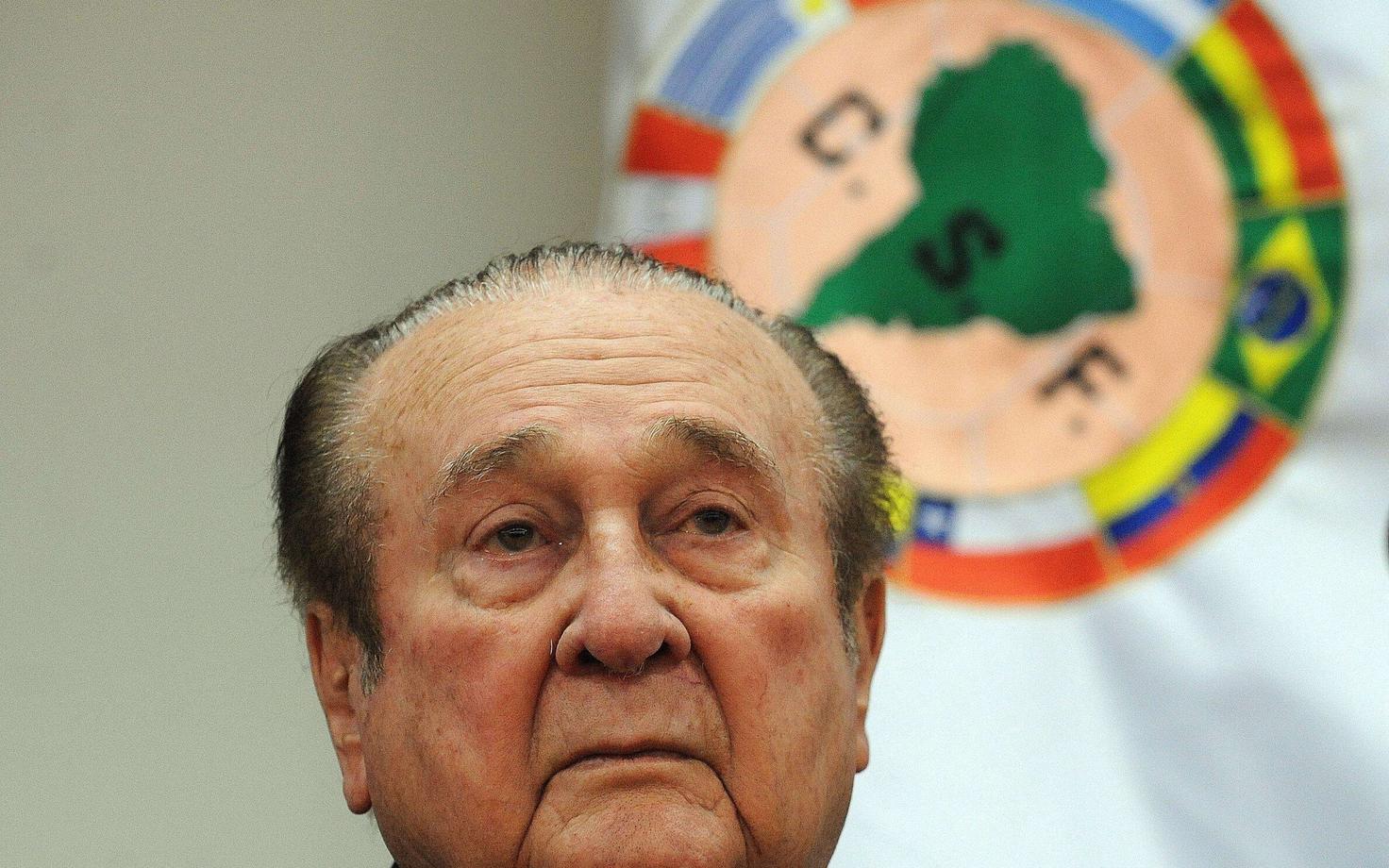 Lõuna-Ameerika jalgpallikonföderatsiooni endine president Nicolas Leoz.