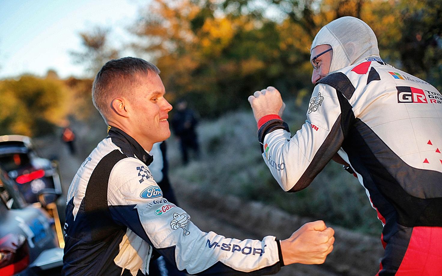 Ott Tänak ja Jari-Matti Latvala