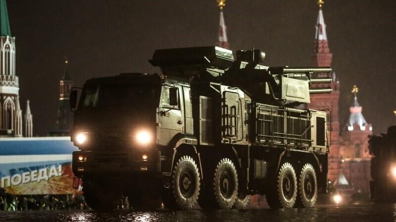 Противовоздушная оборонительная система «Панцирь-С».
