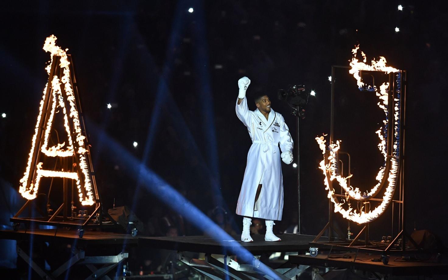 Profipoksi raskekaalu tiitlimatš Anthony Joshua ja Vladimir Klitško vahel