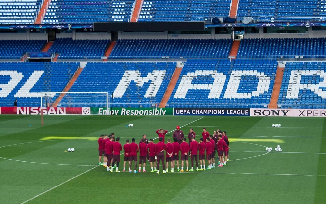 Madridi Atletico Santiago Bernabeul