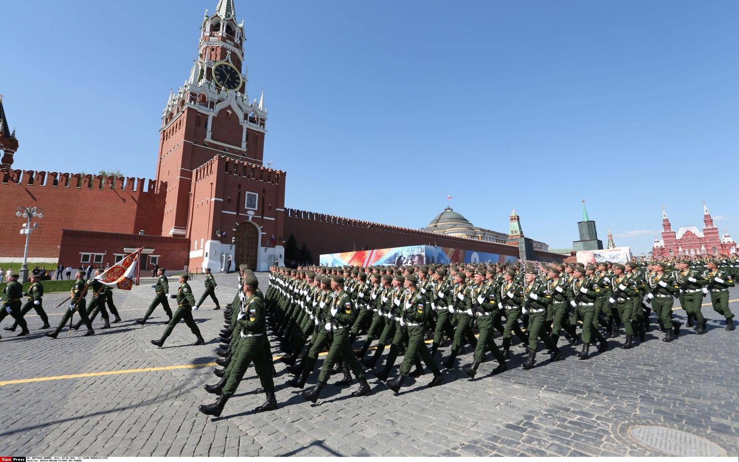 Парад на Красной площади 9 мая 2016 года.