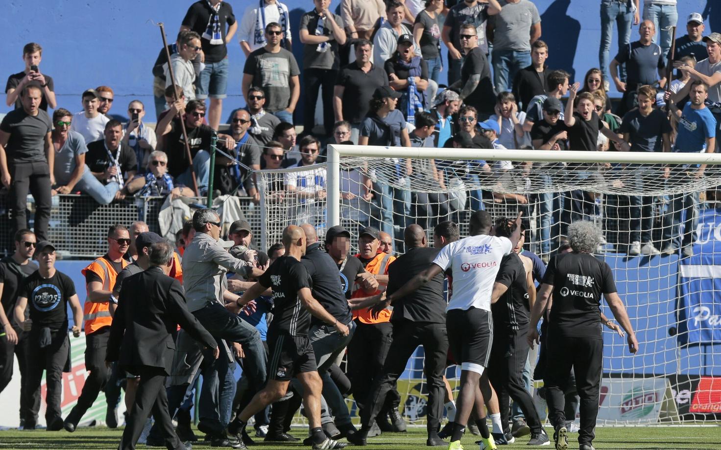 Bastia jalgpallihuligaanid