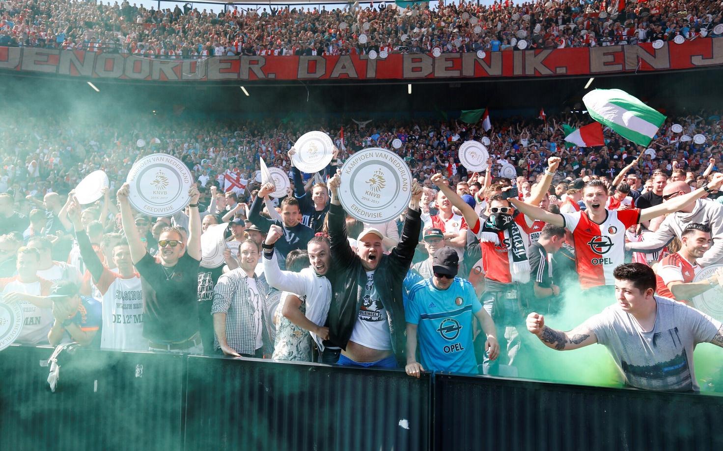 Rotterdami Feyenoordi fännid