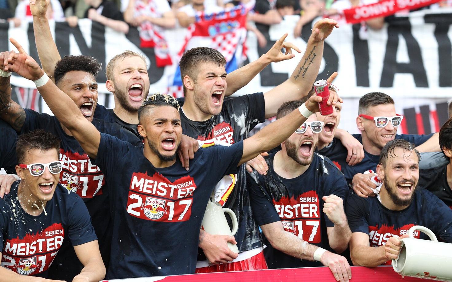 Red Bull Salzburg tuli neljandat aastat järjest Austria jalgpallimeistriks