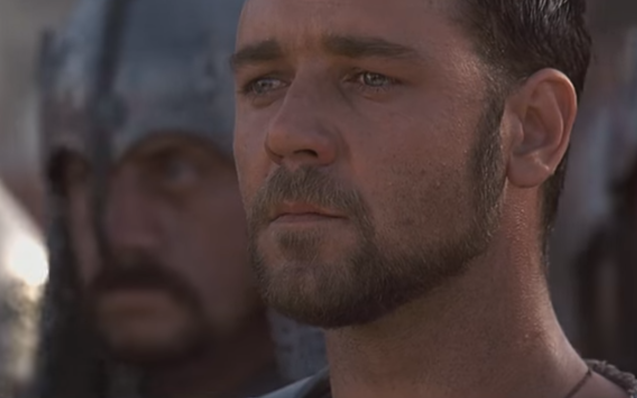 Gladiaator Russell Crowe.