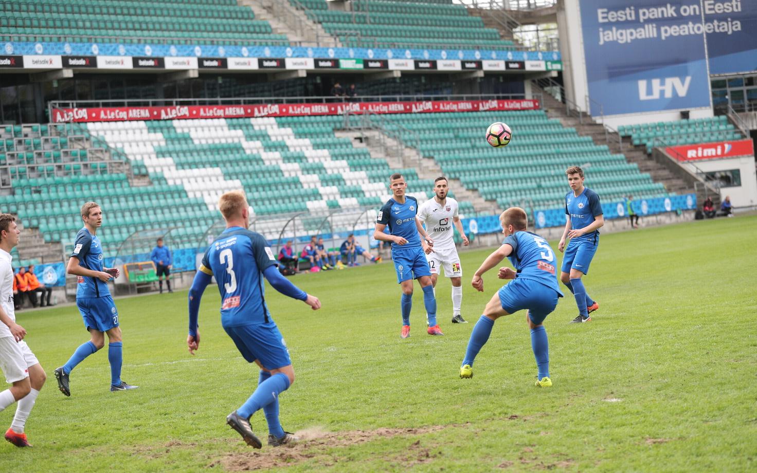 Jalgpalli karikafinaal FCI Tallinn - Tartu Tammeka