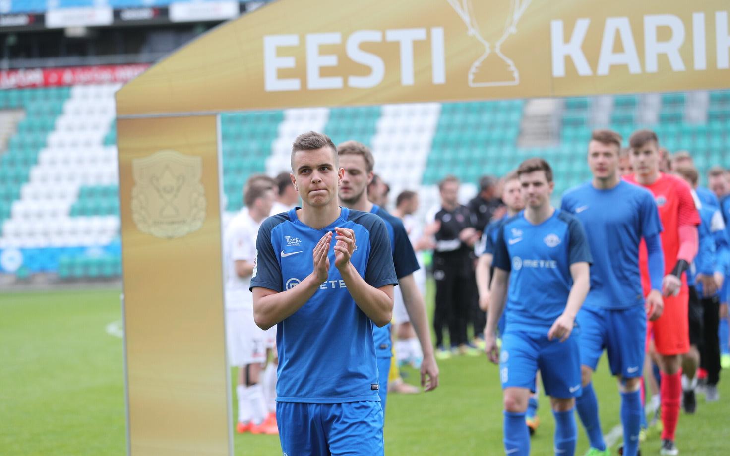 Jalgpalli karikafinaal FCI Tallinn - Tartu Tammeka