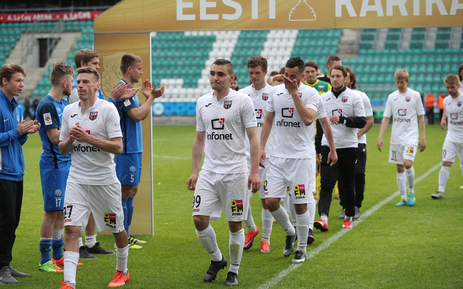 Jalgpalli karikafinaal FCI Tallinn - Tartu Tammeka
