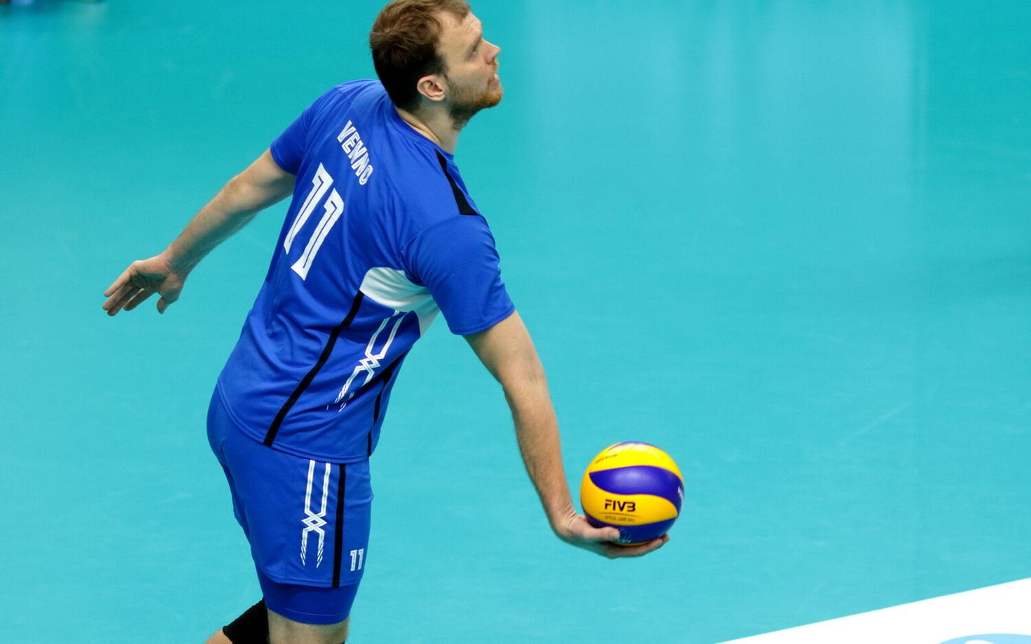 Võrkpalli MM-valikmäng Eesti - Venemaa / Oliver Venno
