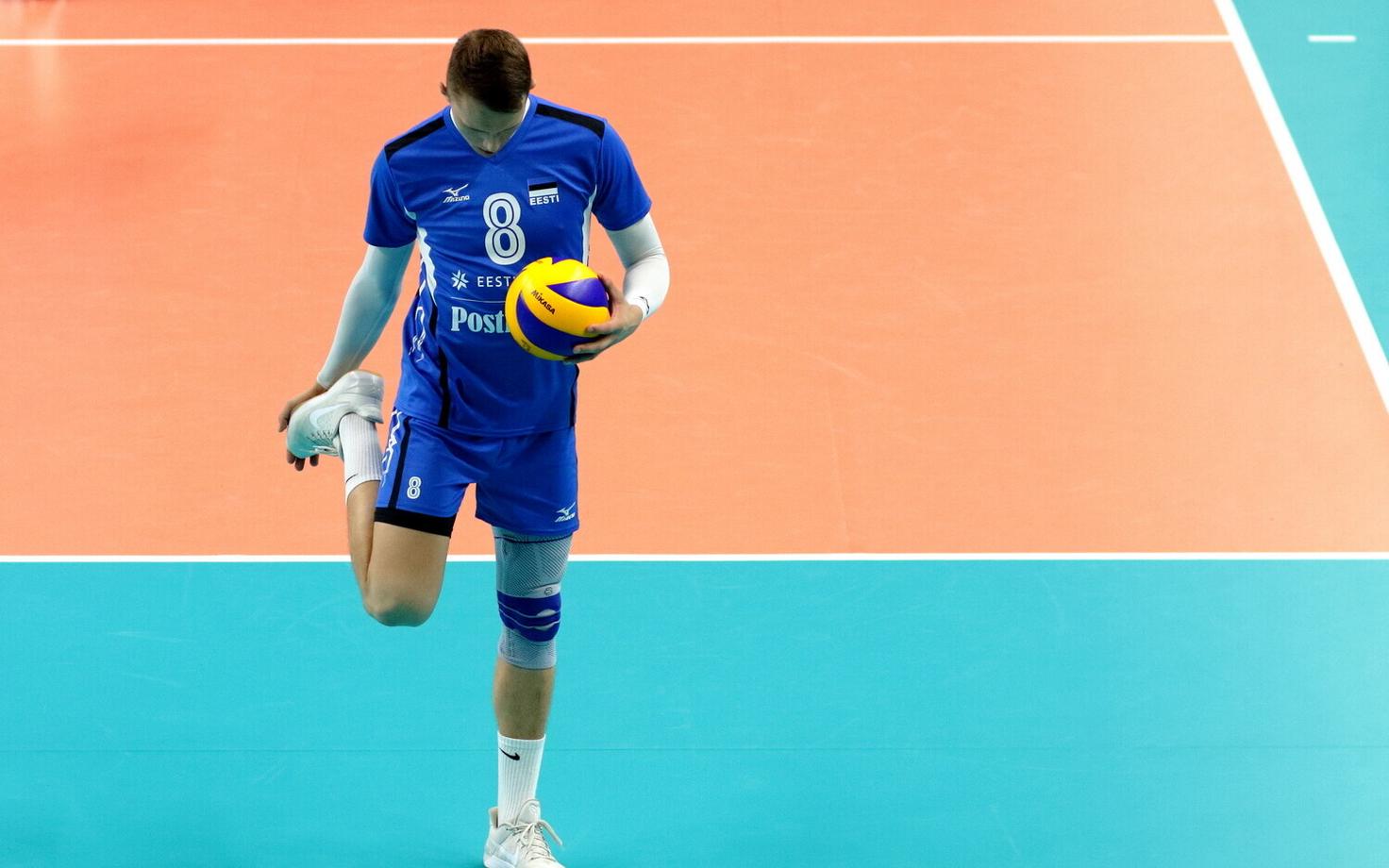 Võrkpalli MM-valikmäng Eesti - Venemaa / Karli Allik