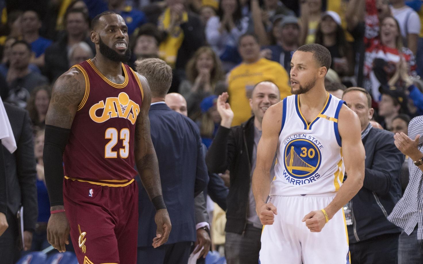 LeBron James ja Stephen Curry