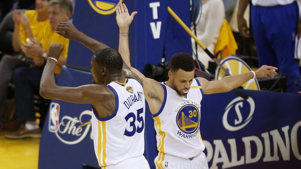 Kevin Durant ja Stephen Curry