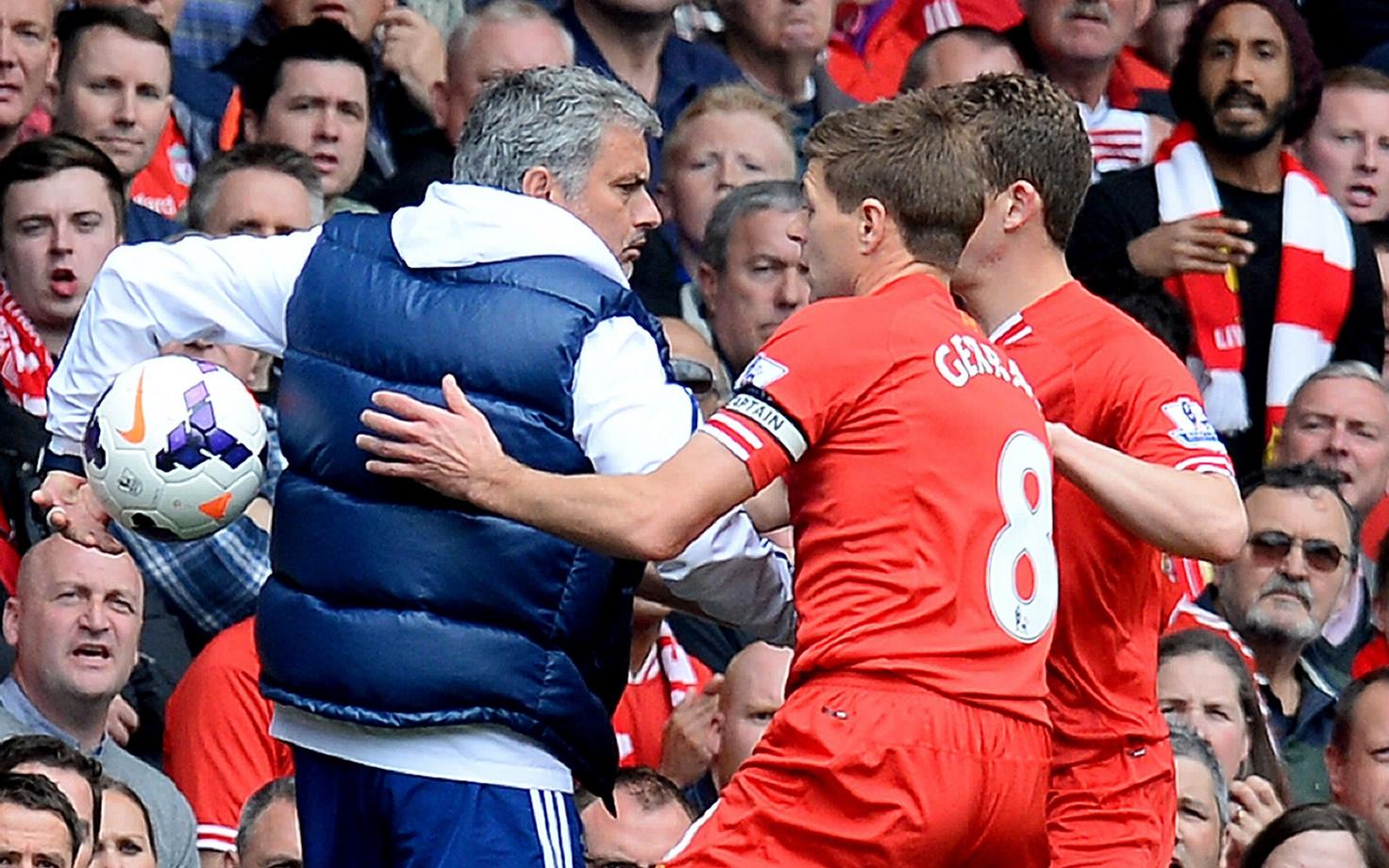Jose Mourinho, Steven Gerrard