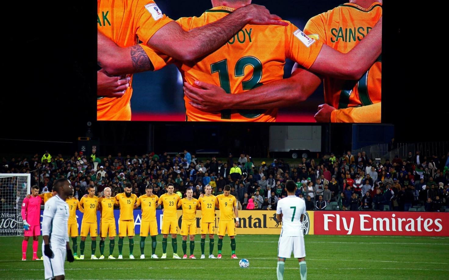 Jalgpalli MM-valikmäng Austraalia - Saudi Araabia