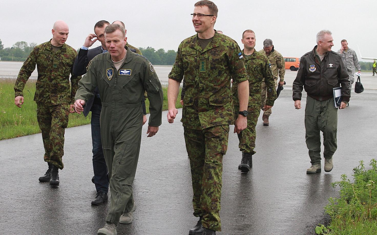 NATO õhuväejuhatuse ülem kindral Tod D. Wolters külastas Ämari lennubaasi tänavu juunis.