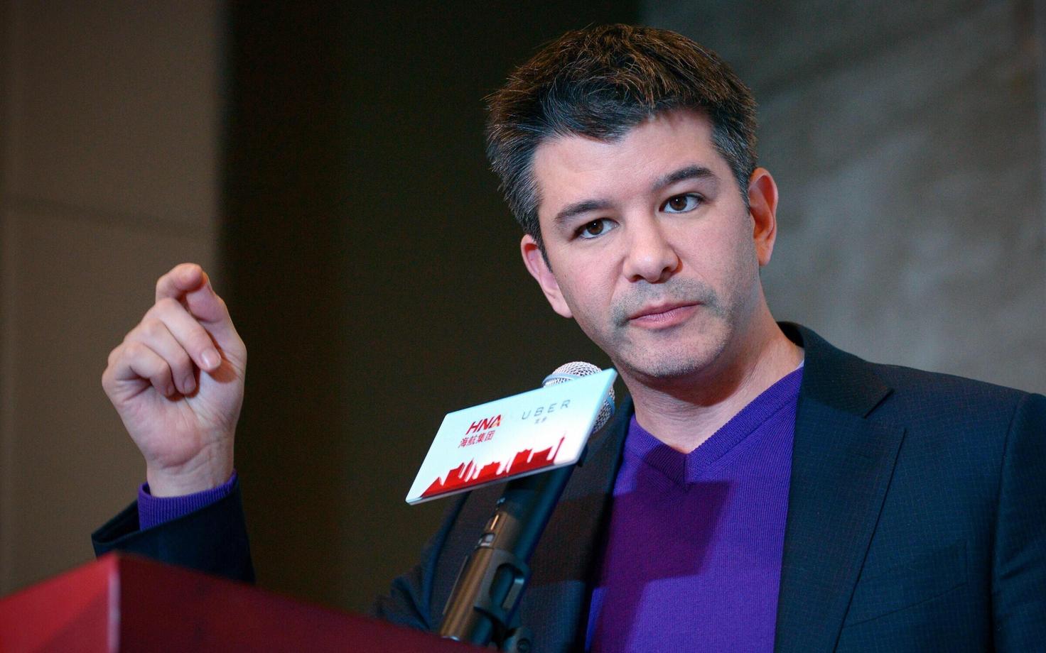 Uberi (nüüdseks juba endine) tegevjuht Travis Kalanick.