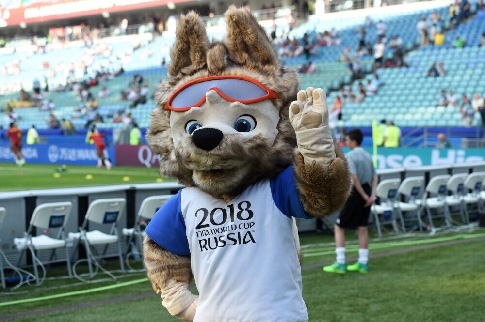 Официальный талисман чемпионата мира по футболу 2018 - волк Забивака
